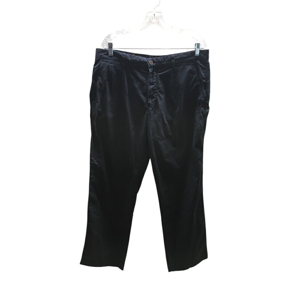Tommy Bahama Dress Pants Men's Size 36 x 30 Black Cotton Blend